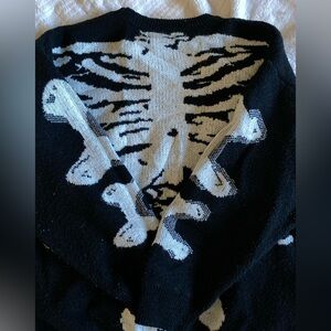 skeleton sweater
